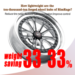 Jantes de course forgées WELD Vitesse série RT pour Chevrolet <span class=keywords><strong>Ford</strong></span> <span class=keywords><strong>Mustang</strong></span> Camaro Drag Car 15 16 17 pouces Performance - Product Image 2