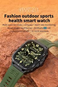 2024 Reloj Thông Minh Đồng Hồ Chống Thấm Nước IP67 Ngoài Trời Thể Thao Không Dây Sạc Sức Khỏe Gw20 Đồng Hồ - Product Image 6