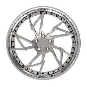 Rines Forjados DH Personalizados de 2 Piezas de 18 19 20 21 22 23 24 Pulgadas para <span class=keywords><strong>Nissan</strong></span> <span class=keywords><strong>GT</strong></span>-<span class=keywords><strong>R</strong></span> con Bordes Pulidos - Product Image 4