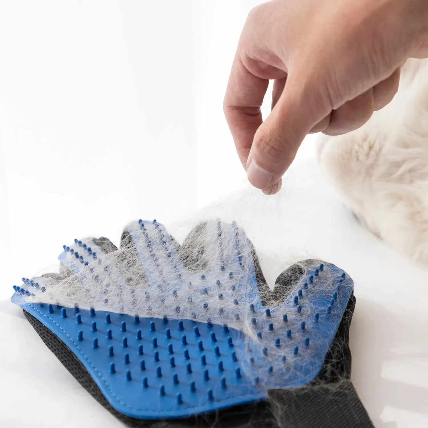 Pet Gloves Grooming Gloves Cat Hair Removal Brush Animal Gloves Dog Comb Cat Bath Cleaning Massage Hair