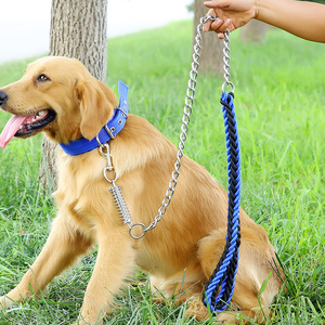 Collar de perro de caza ajustable y correas de paracord de entrenamiento personalizadas de plomo Material de nailon y poliéster impreso - Product Image 2