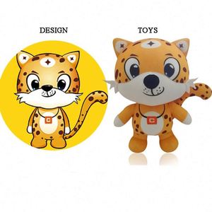OEM Top Quality Custom <b>Soft</b> Plush <b>Toy</b> Pillow Dolls New Design Cartoon <b>Stuffed</b> Animal Birthday Unisex Stress Wholesale Gift - Product Image 2
