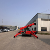 Mini-grue araignée compacte de 1 à 14 tonnes, grue araignée sur chenilles