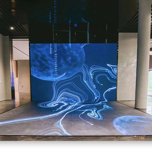 Layar Led interaktif dinding Video Led panggung konser dapat digulung layar tari lantai berdiri P3.91 dukungan berdiri terpasang sentuh - Product Image 4