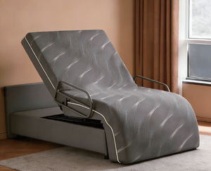 Medical Grade Wired Control Ergonomic King <strong>Single</strong> Assisted Standing <strong>Bed</strong> <strong>Base</strong> Featuring Dual Okin Motors - Product Image 6
