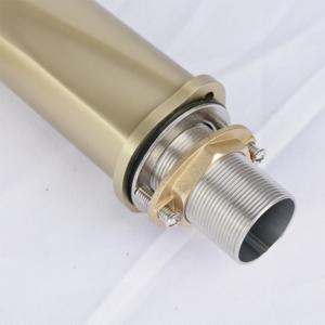 厂家直销定制黄金便宜拉丝黄铜水龙头浴室水槽水龙头 - Product Image 4