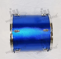Meilleurs produits de choix Ensemble de batterie de marche 16 pouces caisse claire professionnelle pour enfants à la performance jouer avec des bâtons ceinture
