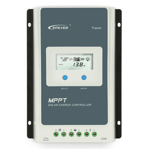 Miễn Phí Vận Chuyển!!! Epever EPsolar MPPT 30A 12V 24V Auto Tracer 3210AN + EBOX-WIFI + TS-R + Bộ Điều Khiển Sạc Năng Lượng Mặt Trời RS485-150U - Product Image 1