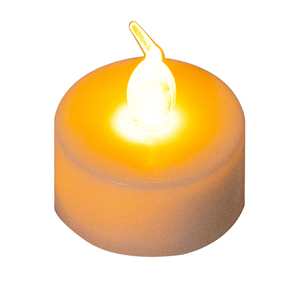 Luces LED de té sin llama, velas, parpadeantes, amarillo cálido, 100 horas de luz de té alimentada por batería - Product Image 3