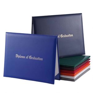 Porte-diplôme et porte-passeport en cuir personnalisé avec logo pour la vente en gros - Product Image 2