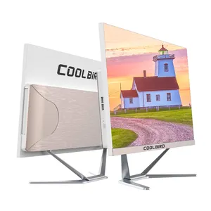 China manufacturer Popular style unique design 24" core i5 3210 frameless dual monitor all-in-one computer