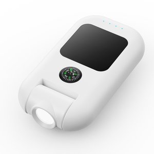 Đa chức năng Loại C khẩn cấp ngân hàng điện LED Cắm trại mạnh mẽ đèn pin với la bàn xách tay Micro sạc Pin tương thích - Product Image 6