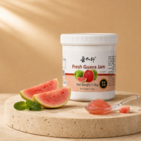 Lotlong Factory Supply Fresh Guava Jam with 35g Brix 1.2kg Pack 9 Months Shelf Life for Beverage Stores & Dessert Shops