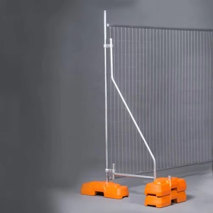 Mạ kẽm nhúng nóng hàng rào tạm thời Tấm di động an ninh chất lượng tốt cho công trường xây dựng - Product Image 3