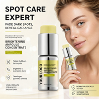 Sérum Concentré Ampoule Correcteur Anti-Taches Glutathion TXA Haute Qualité – Essence Visage Éclaircissante et Revitalisante pour Teint Irrégulier