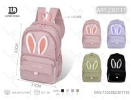 Student Polyester <b>Backpack</b> 18 In Zipper Closure Multiple Pockets Casual Unisex <b>School</b> Use - Product Image 1