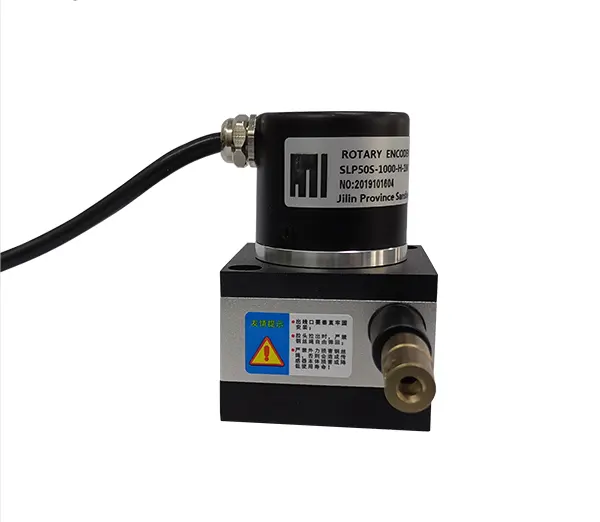 Werkseitiger linearer optischer Encoder 0-5V Ausgang linearer Encoder streifen Zugdraht-Positions sensor niedriger Preis