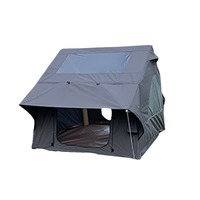 Tente gonflable de camping extra large pour 2 personnes, automatique, quatre saisons, avec ouverture au ciel, portable, sans installation, imperméable, durable, anti-UV