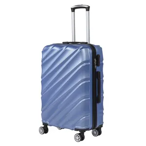 工厂多功能硬盒旅行行李箱20 24 28英寸高级防抱死制动系统耐用商务行李箱
