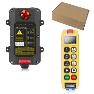 รอกไฟฟ้า ML-S80+ 220v พร้อมปุ่มปรับแต่งข้อความได้ รีโมทคอนโทรลอุตสาหกรรมไร้สาย ระบบสื่อสาร RF - Product Image 5