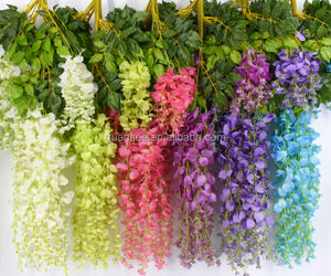 شجرة ويستريا زرقاء صناعية كبيرة بارتفاع 3 متر مزهرة، شجرة ضخمة لديكور المنزل، زهور بنفسجية اصطناعية طويلة للمطاعم - Product Image 6