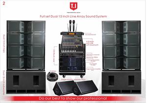 Système de sonorisation Line Array 15 pouces de qualité supérieure <span class=keywords><strong>2023</strong></span>, caisson de basses professionnel 18 pouces, haut-parleur de basses puissant pour scène - Product Image 3
