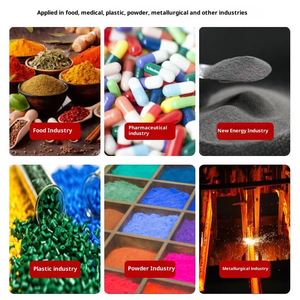 Máy đóng gói hạt bột bán tự động electric1.5kw máy đóng gói túi bao bì định lượng Trọng lượng thực phẩm - Product Image 2