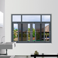 Ventanas Abatibles de Estilo Europeo Vanguard Solutions, Ventana de Aluminio con Mosquitera, Doble Acristalamiento