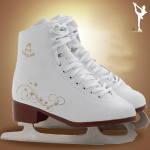 Pattini da <span class=keywords><strong>Ghiaccio</strong></span> Personalizzati OEM, Vendita all'Ingrosso di Alta Qualità, in Pelle e Acciaio Inossidabile per Noleggio in Pista - Product Image 1