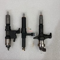 Para Isuzu 4HK1 4JJ1 4BD1 4LE2 6HK1 6BD1 6BG1 Excavadora Motor Inyector Asamblea Piezas de maquinaria de construcción
