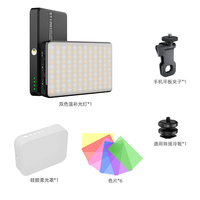 Lampe LED ST120 pour Selfie Téléphone 12W 5V 3000mAh Rechargeable avec Clip, Lumière Vidéo Réglable 3 Modes pour Téléphone, Appareil Photo, Ordinateur Portable