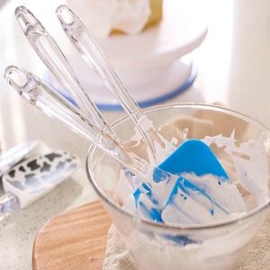 High Quality Silicone Spatula Scraper <b>Baking</b> Tools & <b>Accessories</b> Heat Resistant Cooking Spatula Set for Cake <b>Baking</b> - Product Image 3