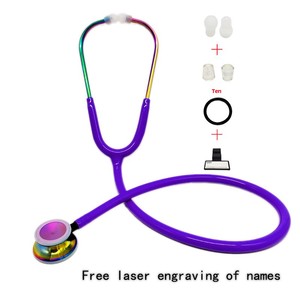 <span class=keywords><strong>St</strong></span>éthoscope médical Cross Caijin à conversion de fréquence en acier inoxydable, conception acoustique, pour l'écoute transfrontalière du cœur fœtal des femmes enceintes - Product Image 3