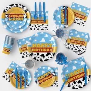 Popular Set de Artículos para Fiesta de Cumpleaños de Toy Story, Decoración de Mesa con Dibujos Animados Personalizados, Celebración de Cumpleaños Infantil - Product Image 3