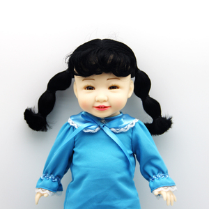 Poupées de 14 pouces entièrement en vinyle, jouets souples pour jeu d'imitation, réalistes, avec plusieurs robes de princesse, jouet éducatif, adorable poupée bébé fille - Product Image 2