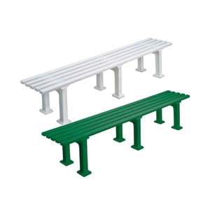 Bancs de tennis <span class=keywords><strong>en</strong></span> plastique <span class=keywords><strong>PVC</strong></span> pour les côtés des terrains, sièges de tennis pour équipes de joueurs <span class=keywords><strong>en</strong></span> plein air sans dossier - Product Image 3