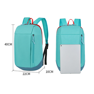 Wholesale Green Oxford <strong>Lightweight</strong> Waterproof Custom Logo Unisex Outdoor Climbing Small <strong>Backpack</strong> - Product Image 6