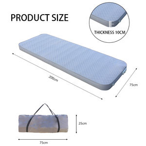 Colchoneta Inflable Plegable de Espuma para Camping con Bomba Eléctrica, 10 cm de Grosor, Cómoda para Dormir y Senderismo - Product Image 2