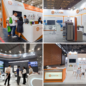 Sunark bess llithium Ion pin ngoài trời Tủ 100kw 215kw IP54 năng lượng mặt trời năng lượng lưu trữ container hệ thống với năng lượng mặt trời bảng điều chỉnh Kit - Product Image 6