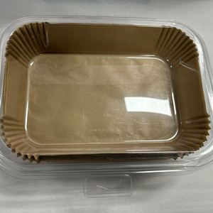 Hình Chữ Nhật Dùng Một Lần Không Khí Chảo Giấy Lót Với Vuông Phân Hủy Giấy Da Giấy Cho Lò Nướng - Product Image 3