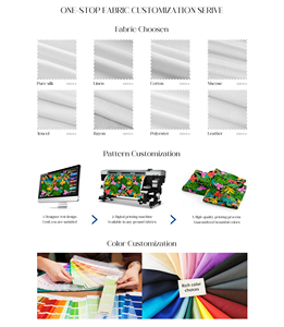 Usine professionnelle personnalisée motif de Noël impression numérique <span class=keywords><strong>tissu</strong></span> tissé extensible dans les quatre sens pour chemises de vacances - Product Image 2