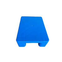 Palette en plastique Euro 400x300x120 à 4 voies, simple face, pour logistique et transport, stockage au sol
