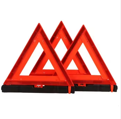 Foldable Warning Triangle, 6 Pcs Safety Triangle Warning Kit Reflective For Car Roadside Emergency