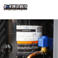 Unité de condensation commerciale 3HP/5HP Type de boîte Copeland 380V pour usines de réfrigération moteur de pompe à moteur Tecumseh R404A/507A