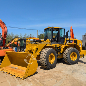 รถตักดินด้านหน้า966H เครื่องยนต์ดีเซลใช้รถตักล้อยาง966H สำหรับโคลัมเบียแอฟริกาใต้ - Product Image 1