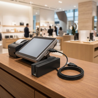 Lecteur-graveur de cartes à puce à bande magnétique et à puce IC (MSR) économique, sans SDK, très demandé pour les systèmes de point de vente (POS)