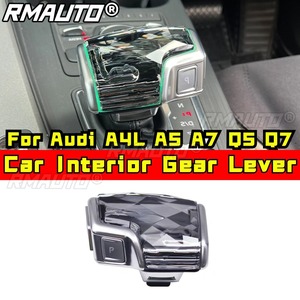 Accesorios de Cristal para Modificación Interior, Kit de Palanca de Cambios de Cristal para Audi A4L A5 A7 Q5 Q7 Q5L Q6 RS4 RS5 S5, Accesorios para Auto - Product Image 1