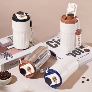 Vaso Térmico Inteligente Personalizado con Logotipo, 450 ml, Pantalla LED, Doble Pared, Aislamiento al Vacío, con Correa - Product Image 5