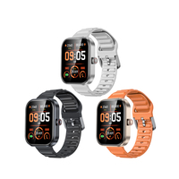 Smartwatch H71 con Display TFT Quadrato, Impermeabile IP67, Cinturino in Gel di Silice, Monitoraggio del Sonno e dell'Attività, Promemoria Chiamate
