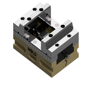 Nuevo servicio de mecanizado personalizado de estilo de moda Popular, fresado CNC autocentrante, mordaza Manual, tornillo de Banco de acero de aleación de precisión de 0,02mm - Product Image 2